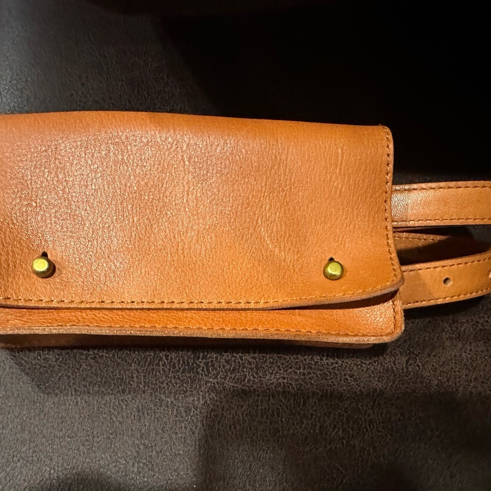 J. Crew Tan Mini Bag